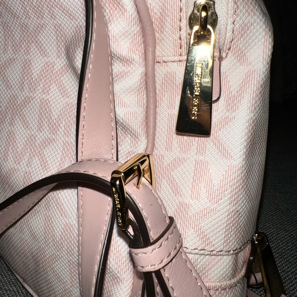 Rare Pink Michael Kors Backpack - image 5